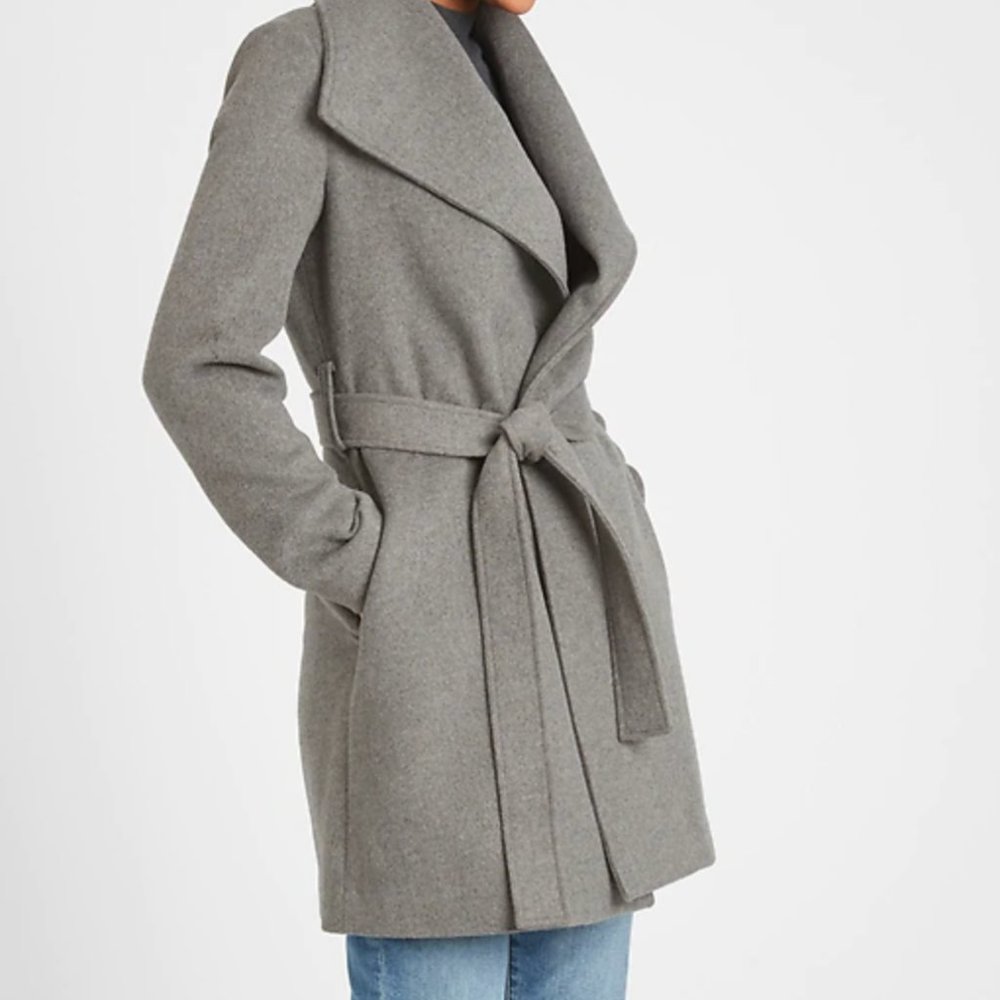 Banana Republic Wool Wrap Coat